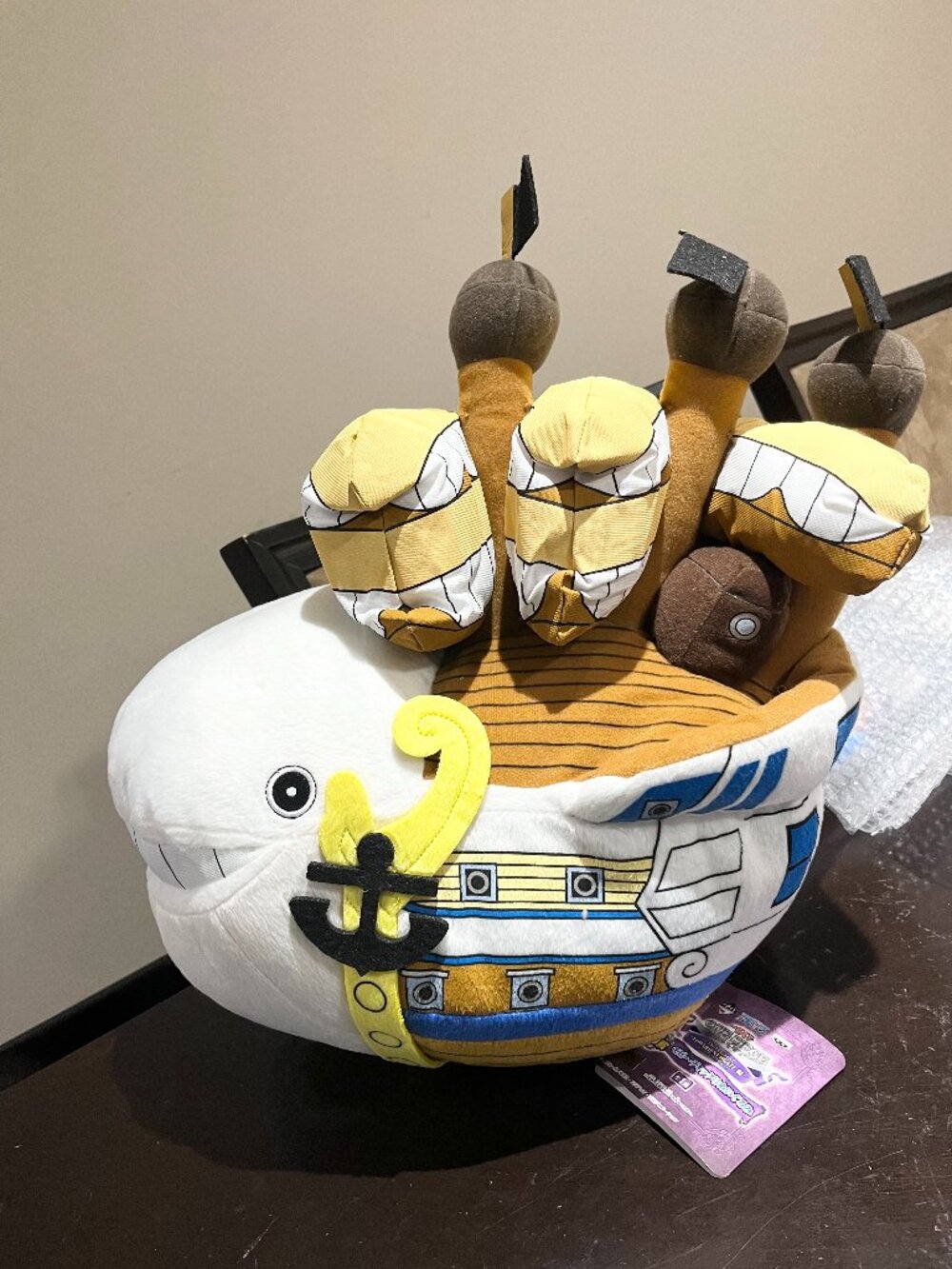 One Piece Toy Moby Dick Ship Plush Whitebeard Pirate Crew Vessel